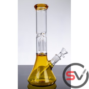 JELLYFISH ICE CATCHER GLASS WATER PIPE 10inch